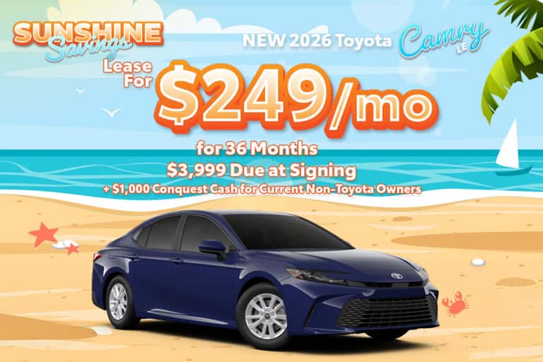 NEW 2026 Toyota Camry LE