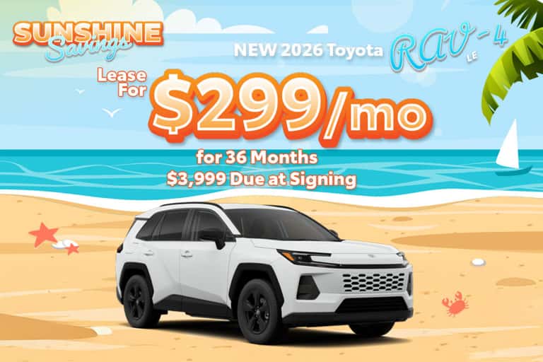 NEW 2026 Toyota RAV4 LE