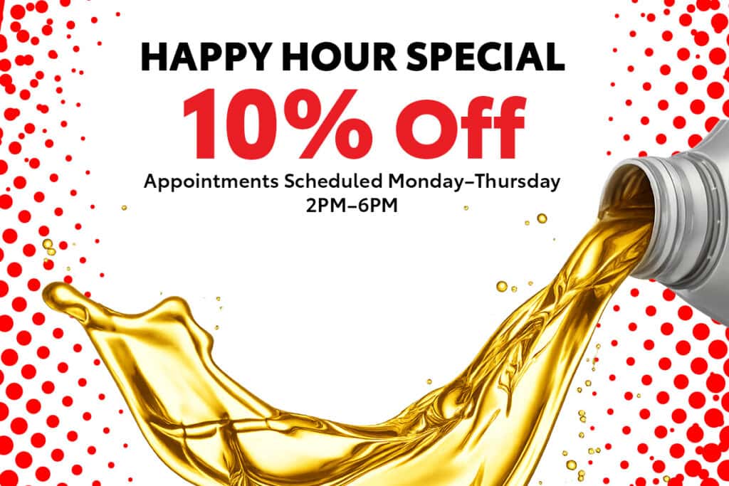 HAPPY HOUR SPECIAL