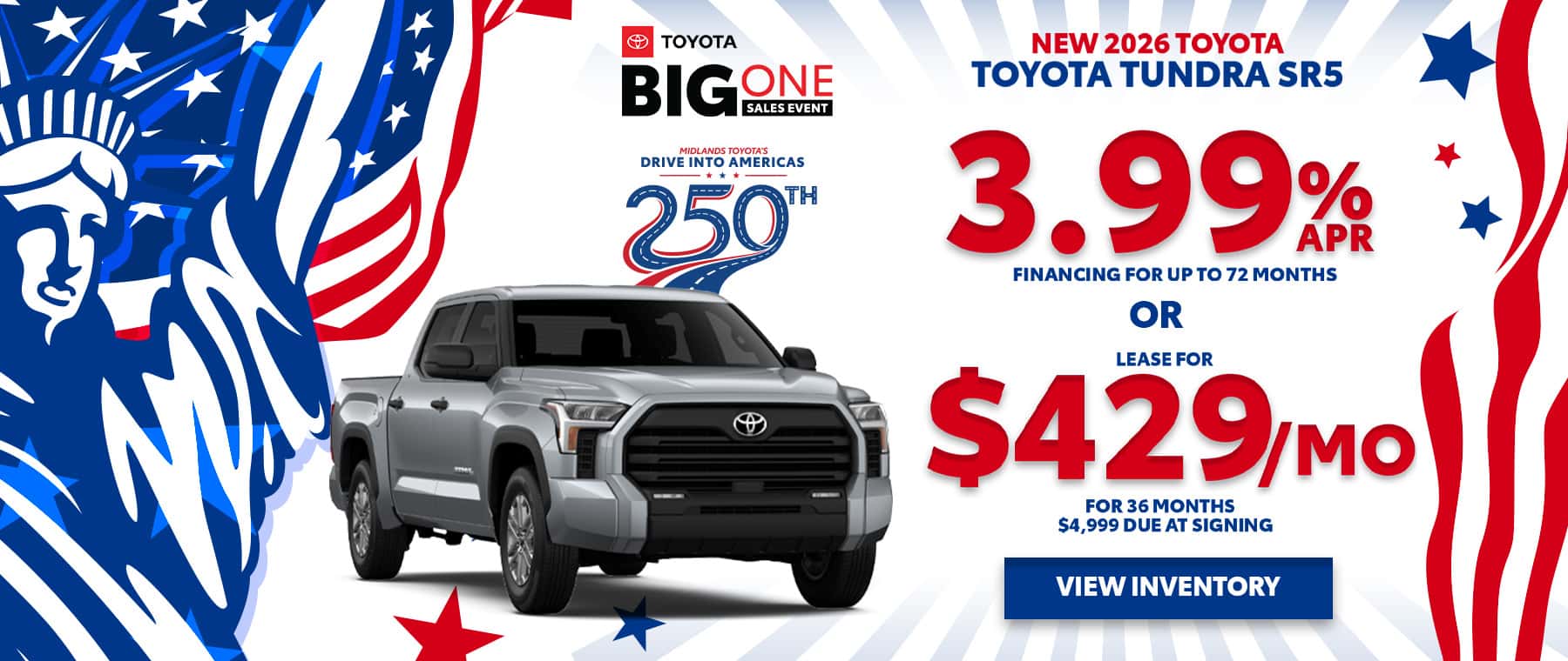 NEW 2026 Toyota Tundra SR5