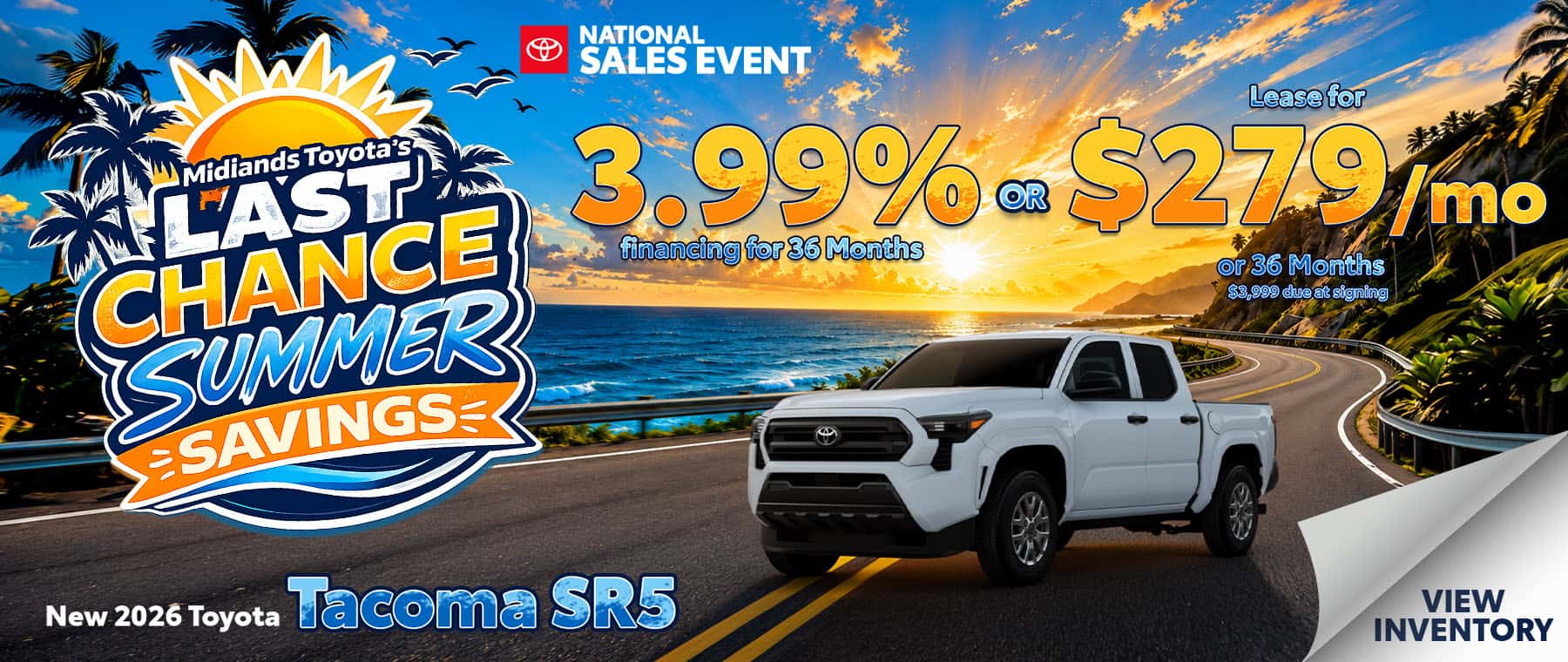 NEW 2026 Toyota Tacoma SR5