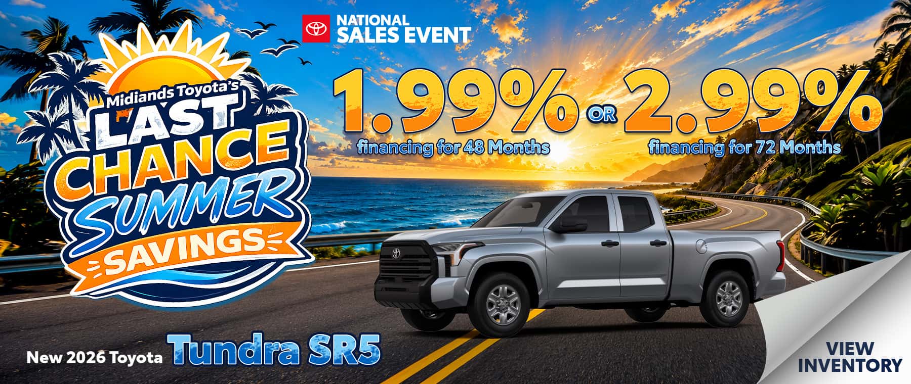 2026 Toyota Tundra SR5 – 1.99% APR or 2.99% APR – Columbia, SC