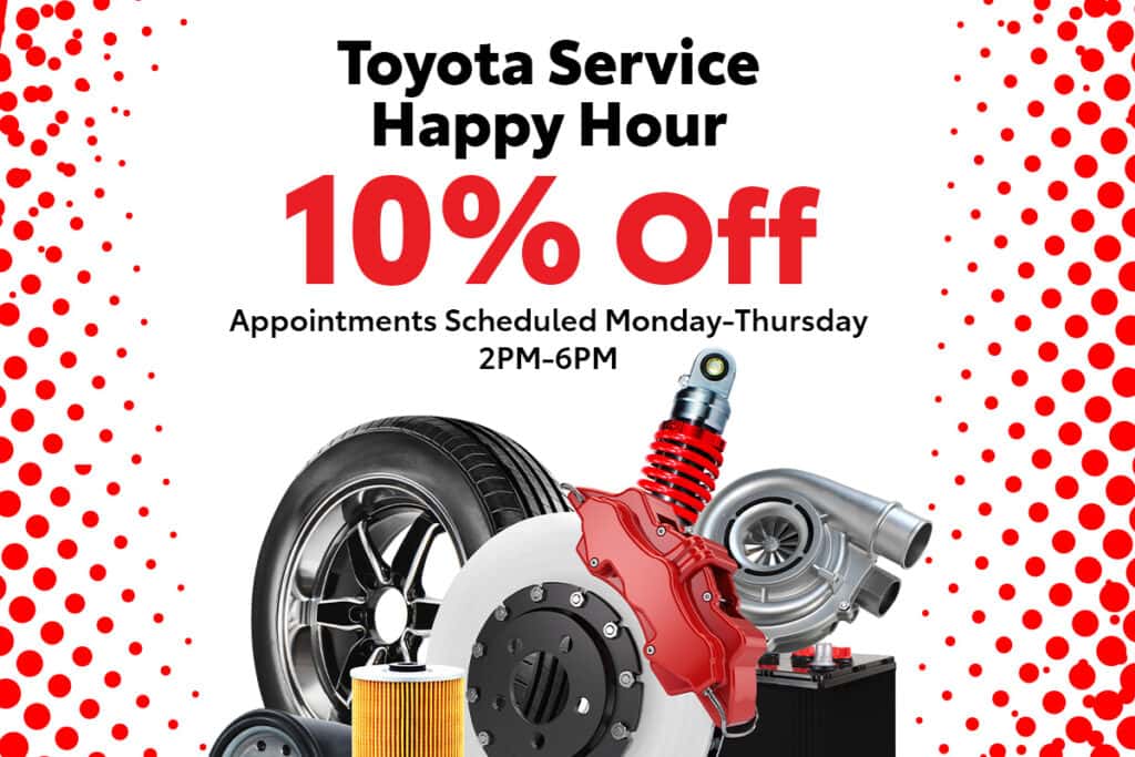 Toyota Service Happy Hour