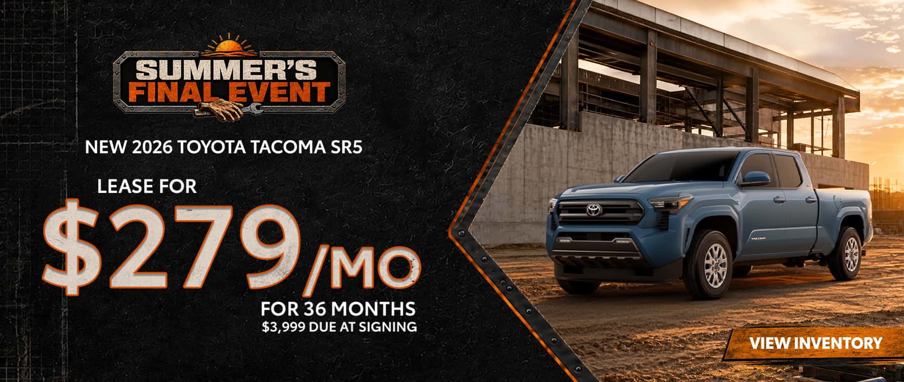 NEW 2026 Toyota Tacoma SR5