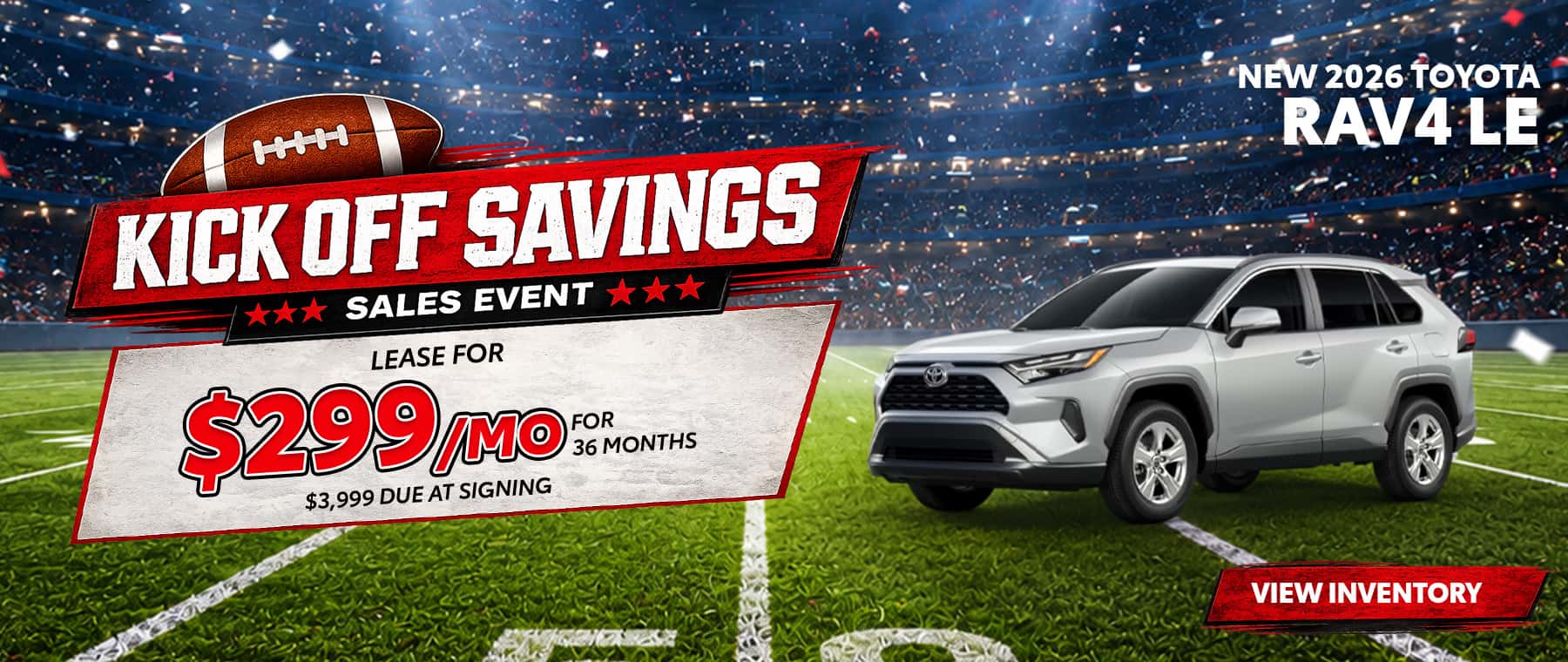 NEW 2026 Toyota RAV4 LE
