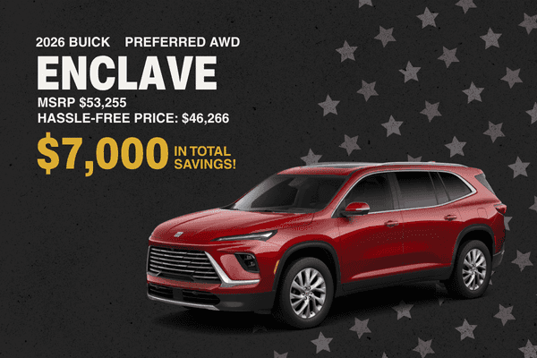2026 Buick Enclave Preferred AWD special offer