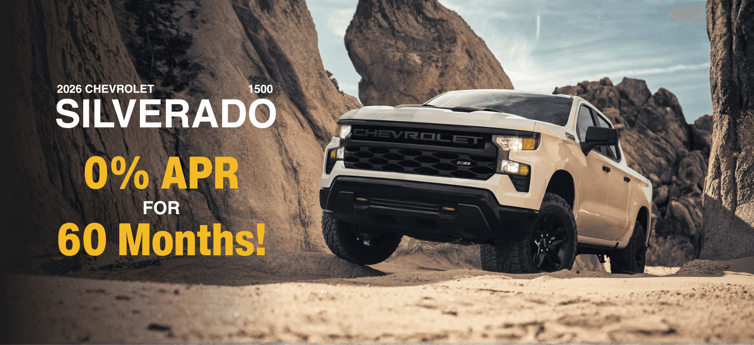 0% apr on 2026 silverado 1500s