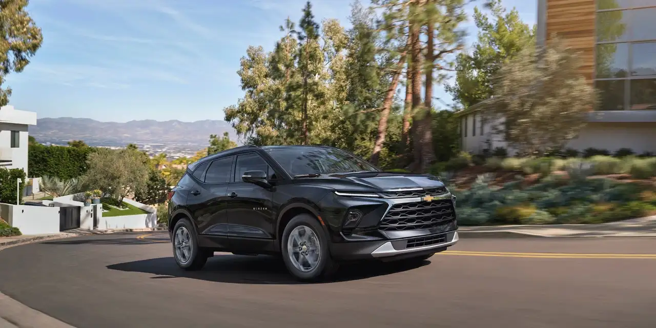 2026 Chevrolet Blazer exterior with Camaro-inspired styling