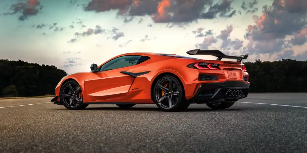 2026 Chevrolet Corvette Z06 widebody exterior with aero package
