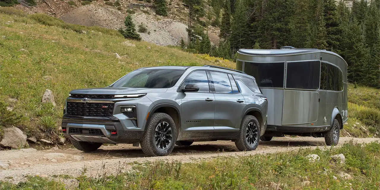 2026 Chevrolet Traverse exterior with truck-inspired styling