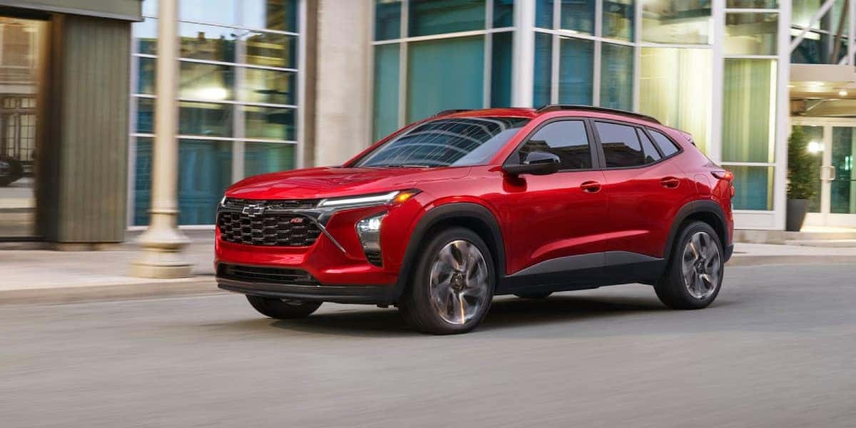 2026 Chevrolet Trax exterior with bold styling and LED lighting