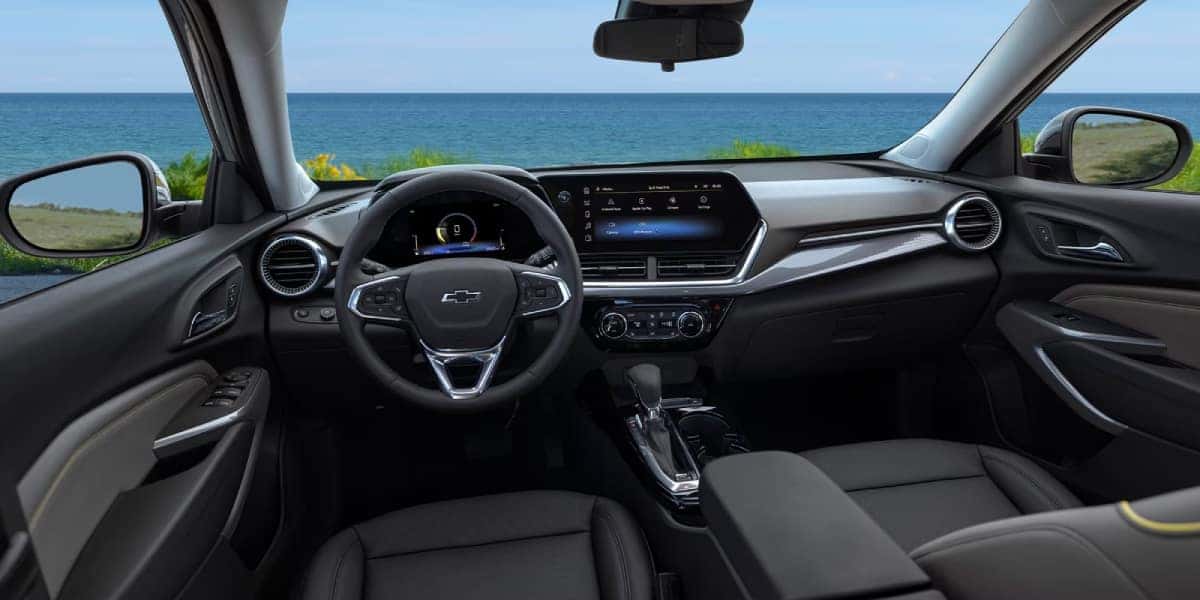 2026 Chevrolet Trax interior with available 11-inch touchscreen