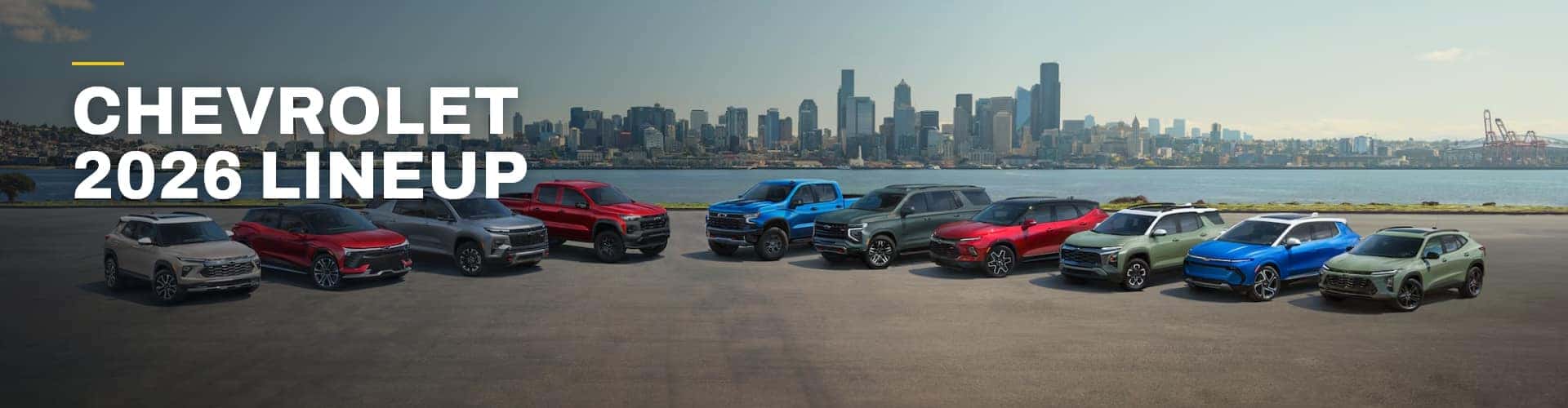 New 2026 Chevrolet models at Midway Chevrolet in Kearney, NE