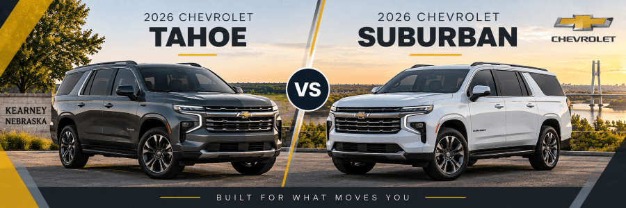 Chevrolet Tahoe vs Suburban for Nebraska Families