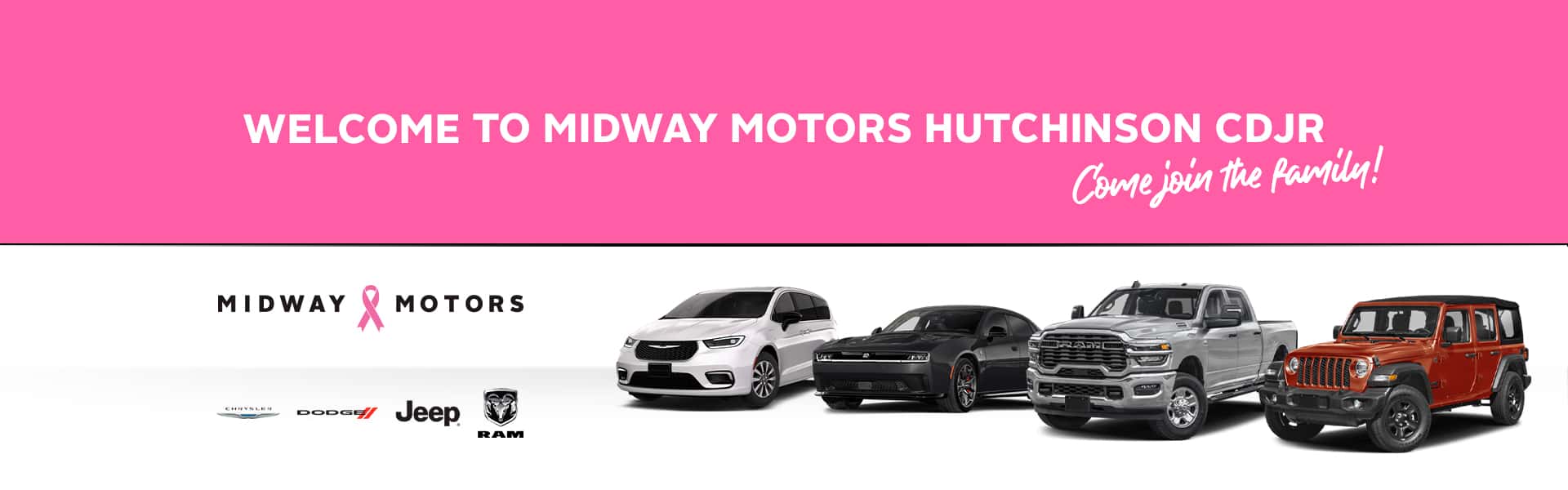 Test Drive, Think Pink & WIN at Midway Motors