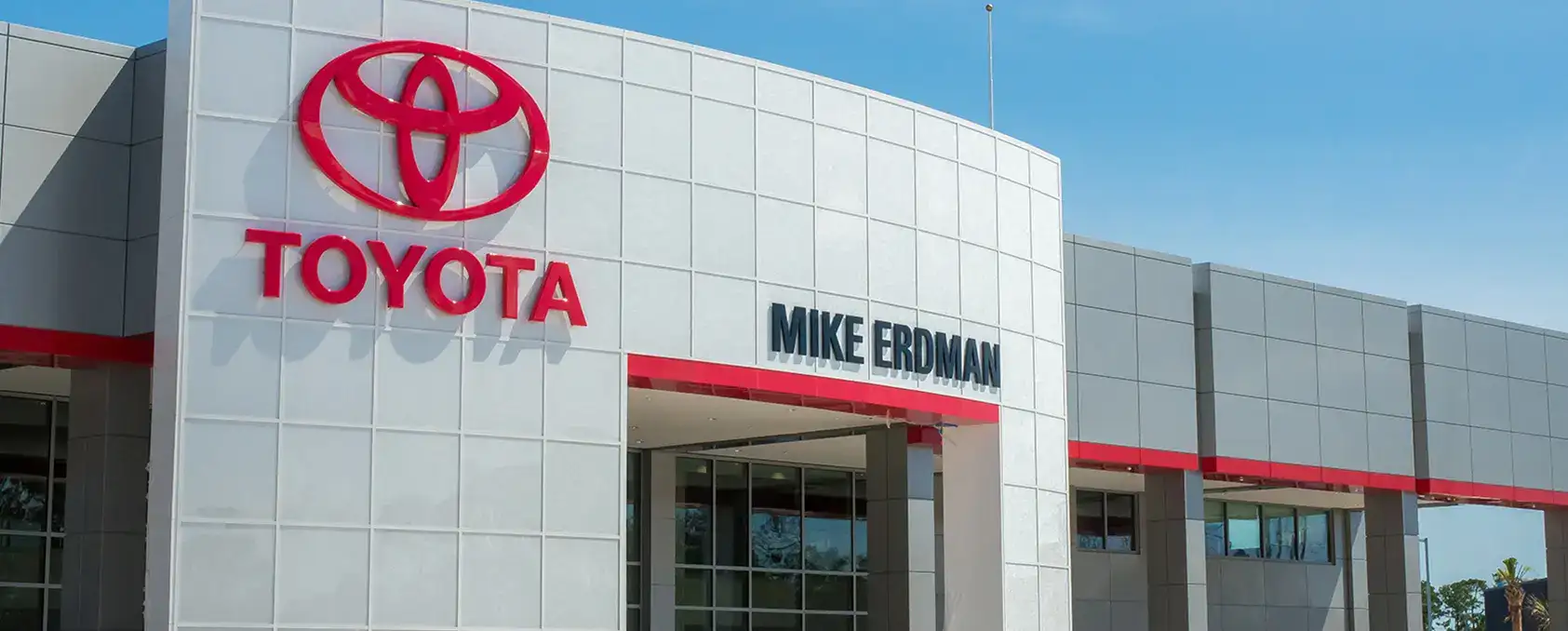 Mike Erdman Toyota dealership front