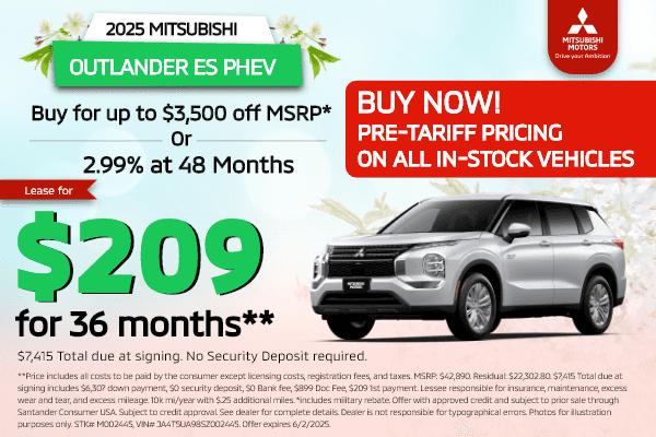 2025 Outlander ES PHEV 