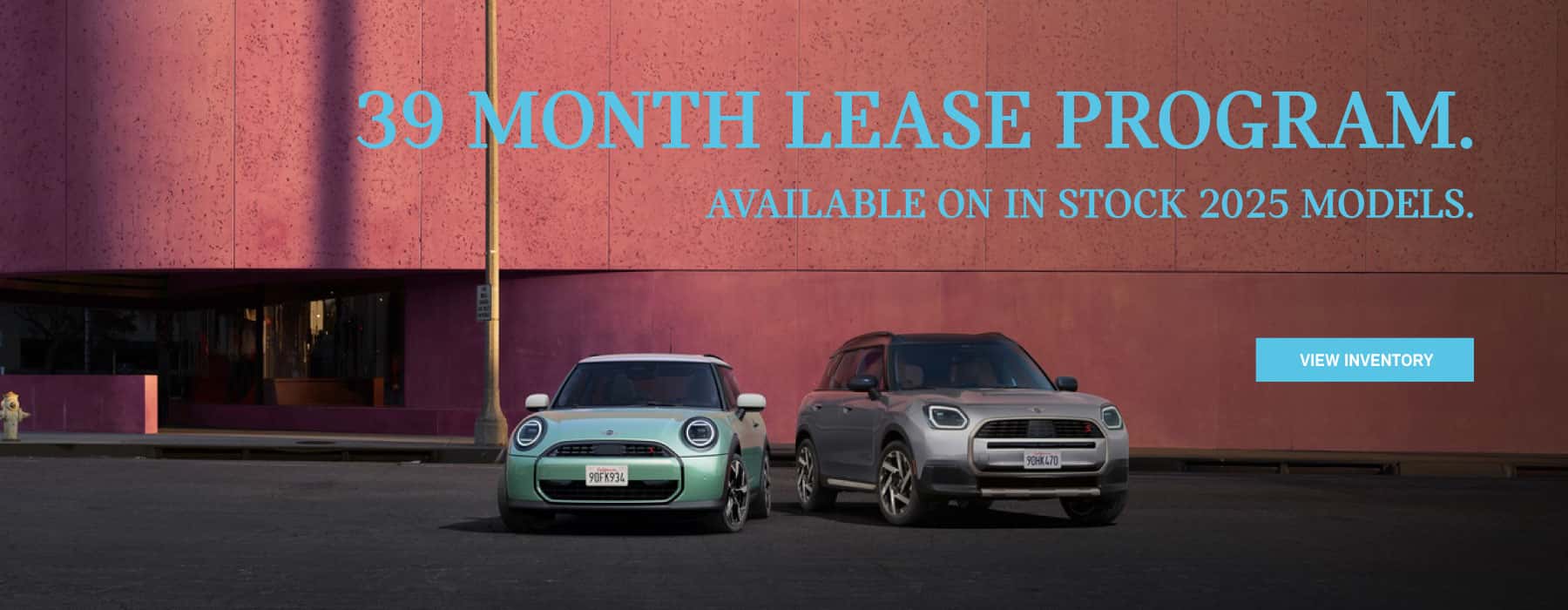 2025 MINI Loyalty Lease