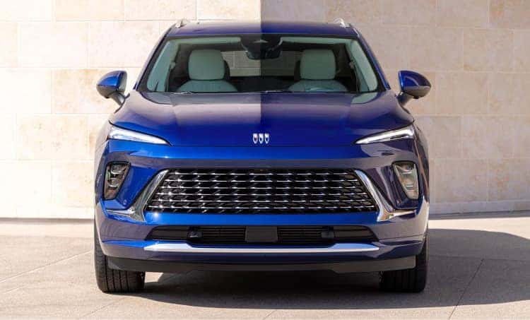 Blue Buick SUV