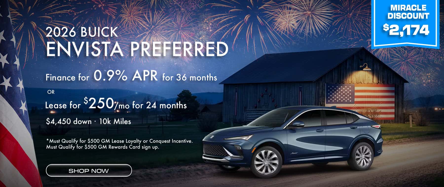 Buick Envista July Promo
