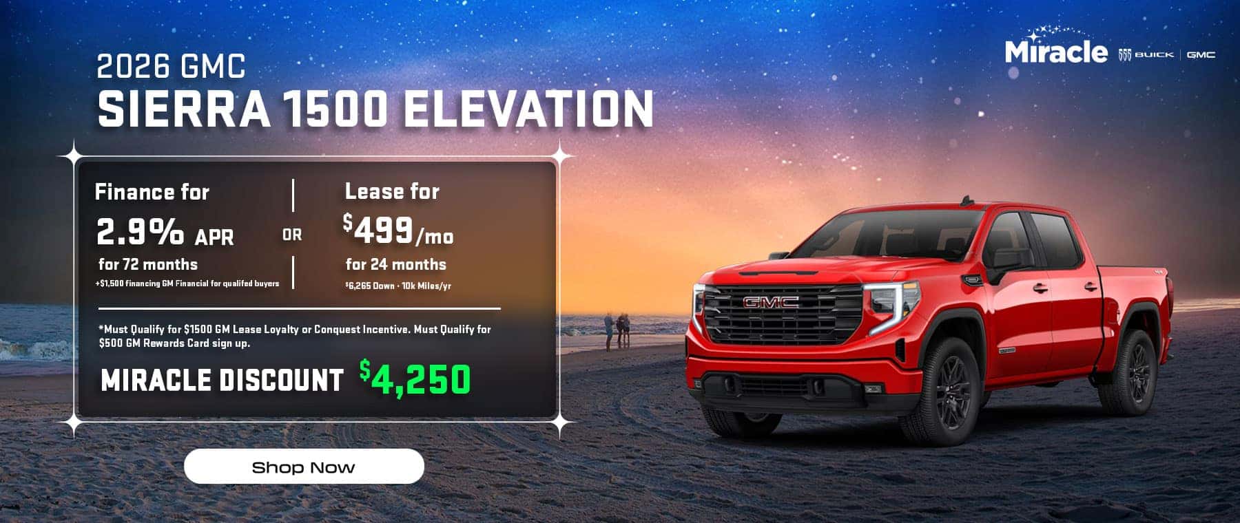 Sierra August Offer