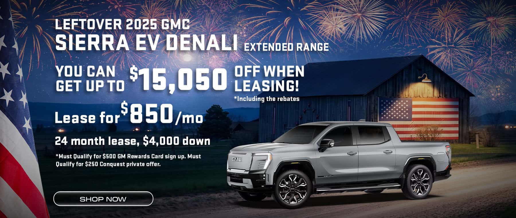 Sierra EV July Offer