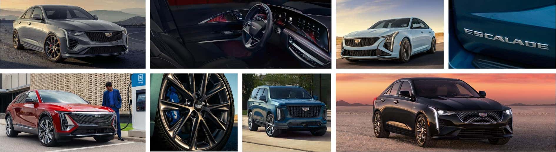 Cadillac Model Collage