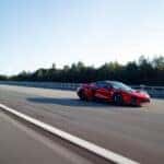 Red corvette zr1 speed test