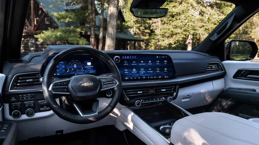 Chevrolet SUV interior