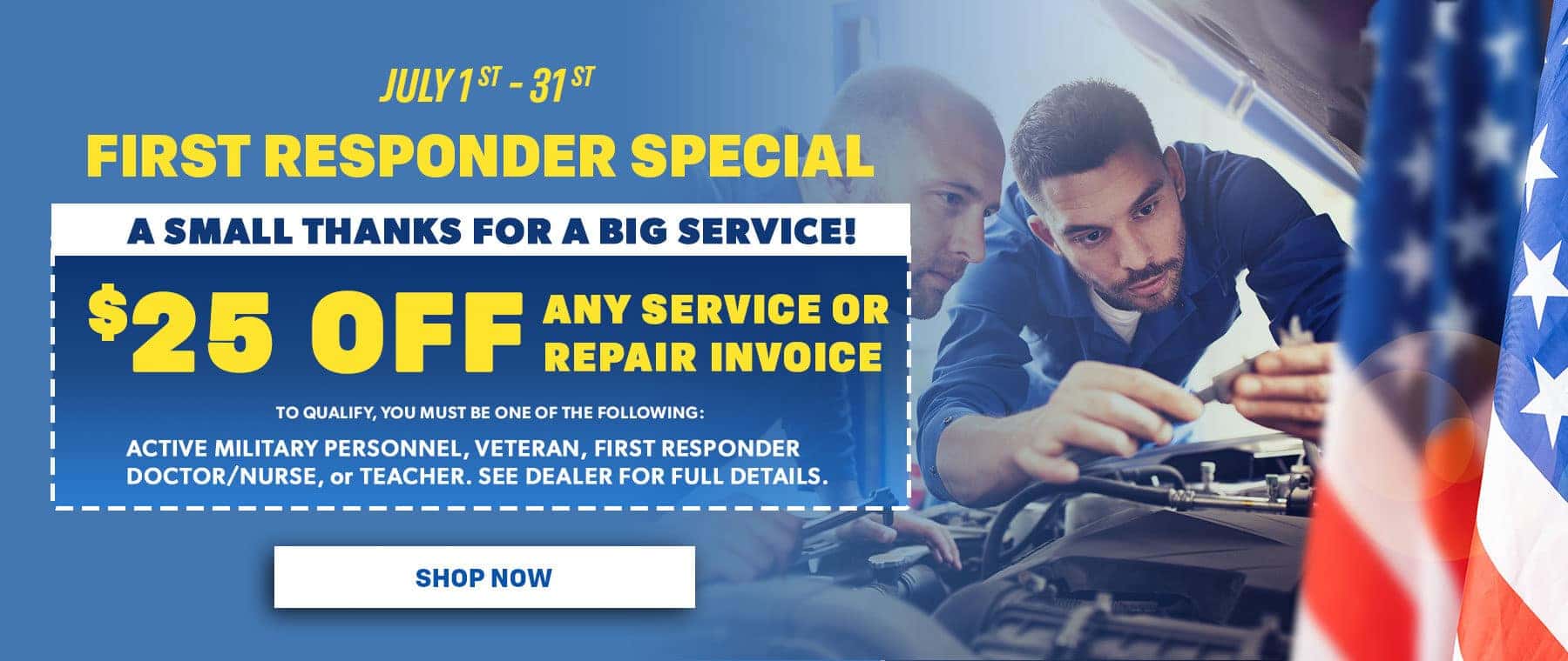 First Responder Special July