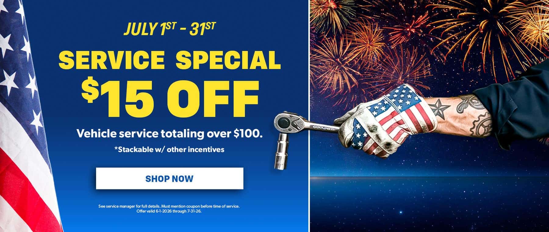 Service Special July