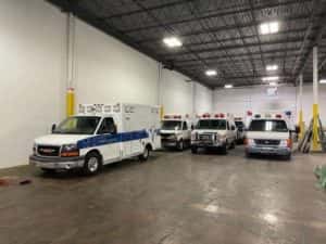Abulance garage