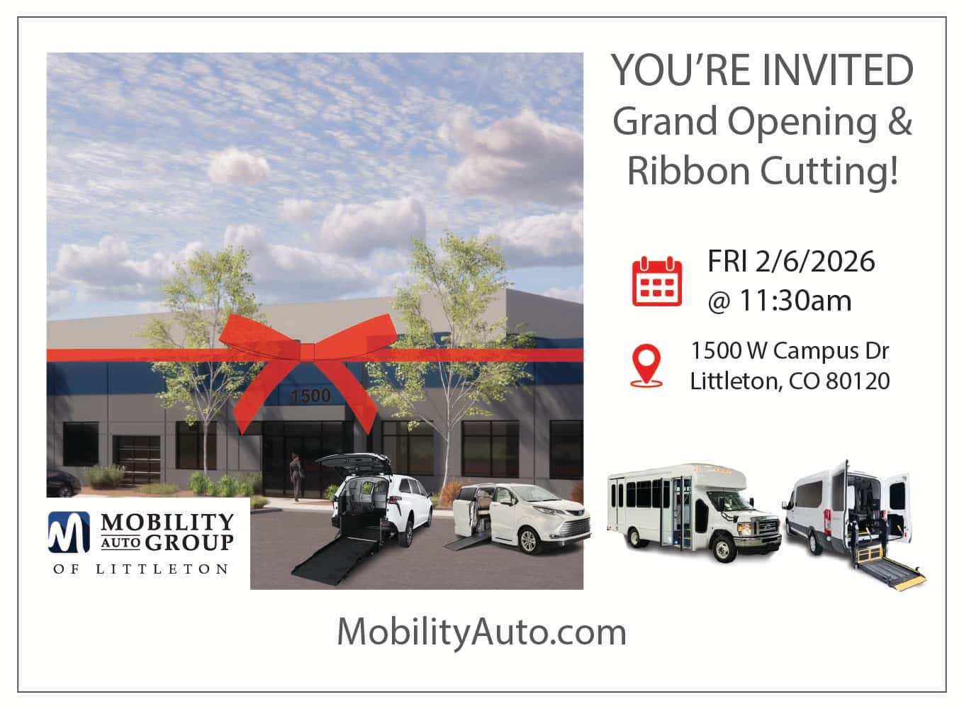 Visit Our Littleton Store Grand Opening!