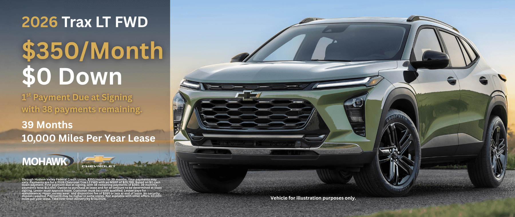 Mohawk Chevrolet | 2026 Chevrolet Trax LT $0 Down