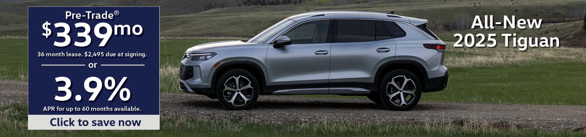 Volkswagen Tiguan August 2025 Special