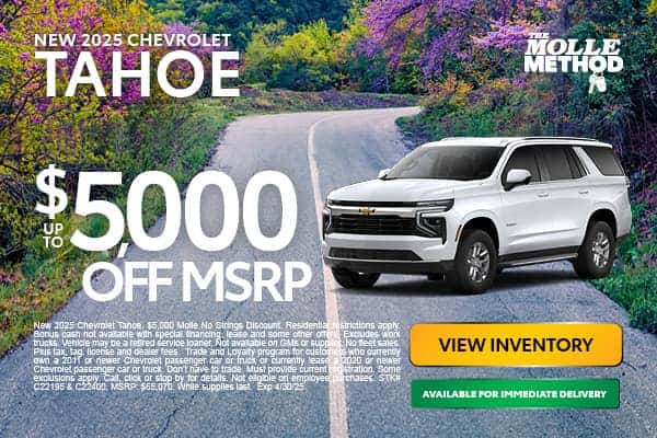 25 Tahoe $5000 off
