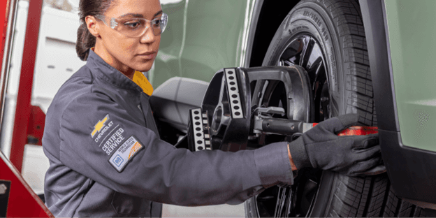 Wheel alignment service