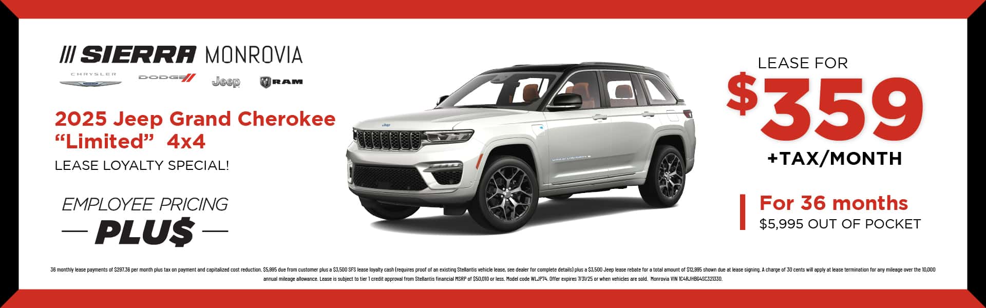 Cherokee Offer