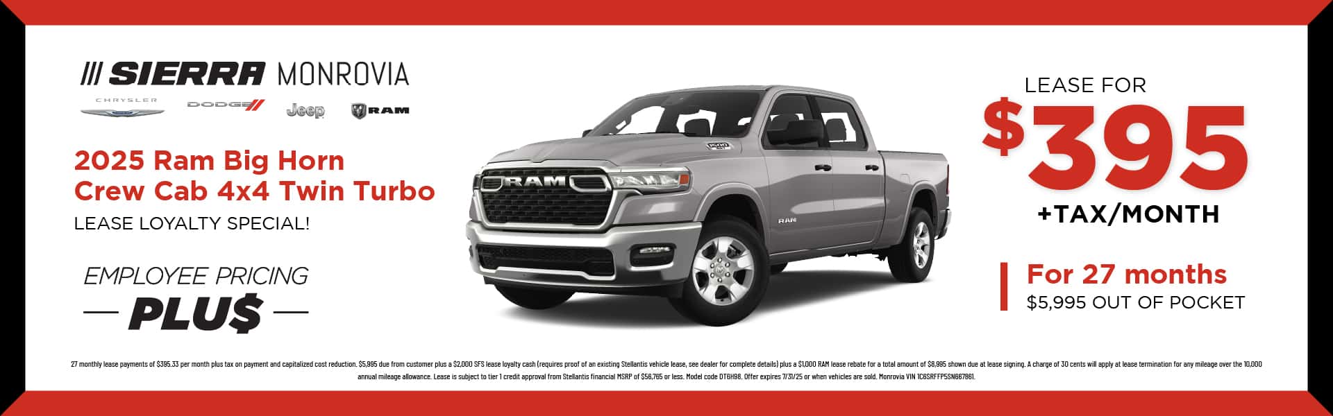 Big Horn Offer