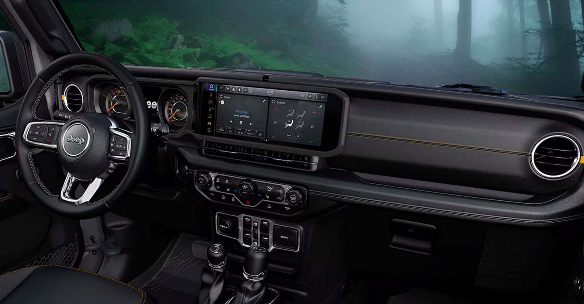 2026 Jeep Wrangler dash