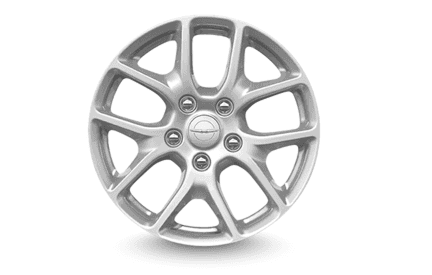 17-INCH PAINTED TECH SILVER WHEELS
