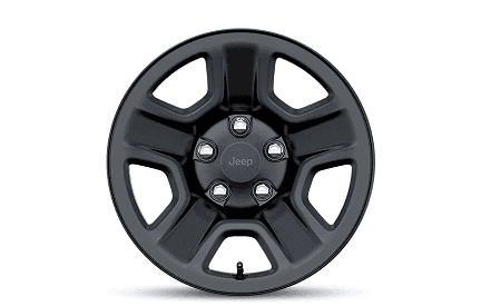 17-Inch Black Steel Styled Wheels