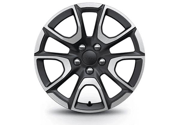 17-Inch Diamond Cut with Satin Black Pockets
