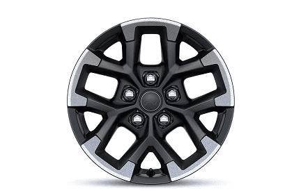 17-Inch Machined Wheels with Black Pockets