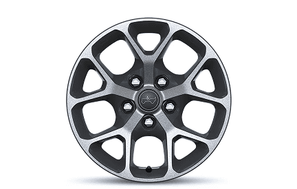 17-Inch Machined Wheels with Black Pockets