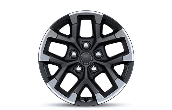 17-Inch Machined Wheels with Black Pockets