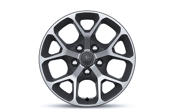 17-Inch Machined Wheels with Black Pockets