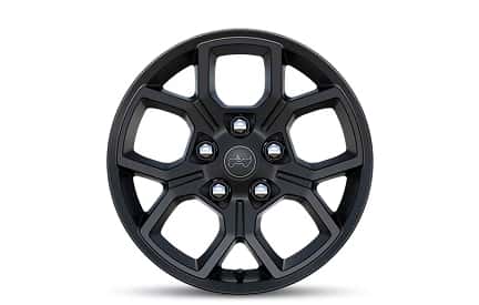 17-Inch Painted Black Wheels