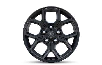 17-Inch Painted Black Wheels