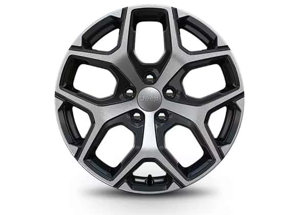 18-Inch Aluminum with Gloss Black Pockets